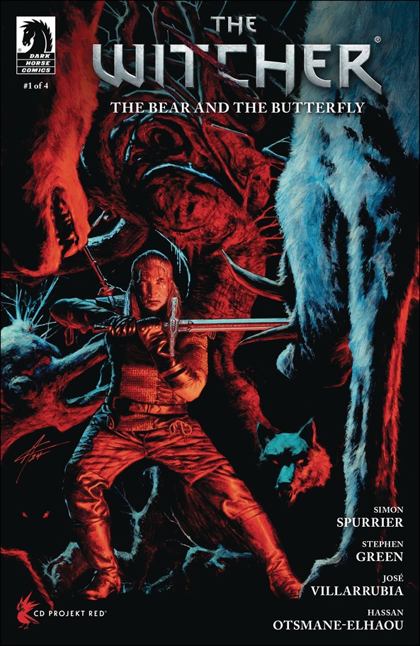 Witcher: The Bear and the Butterfly issue 1-C Aaron Campbell Cover
