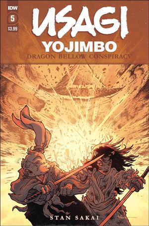 Usagi Yojimbo: Dragon Bellow Conspiracy issue 5