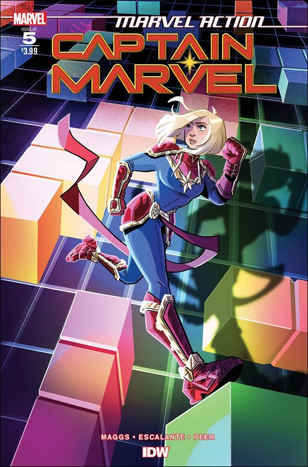 Marvel Action: Captain Marvel (2021) issue 5 Sweeney Boo Cover