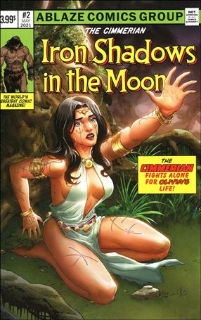 Cimmerian: Iron Shadows in the Moon issue 2-D Fritz Casas Cover
