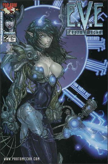 E.V.E. Protomecha issue 2 Stephen Platt Cover