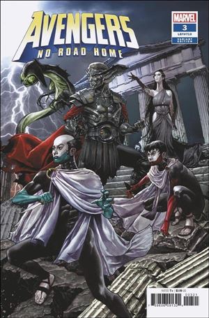 Avengers: No Road Home issue 3-B Mico Suayan Connecting Cover