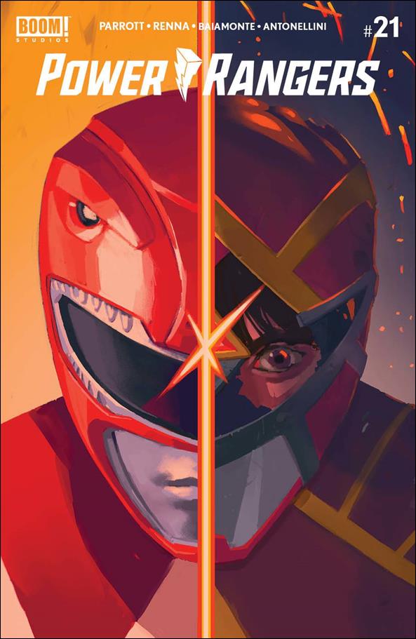Power Rangers issue 21-F Jake Wyatt FOC Reveal Cover