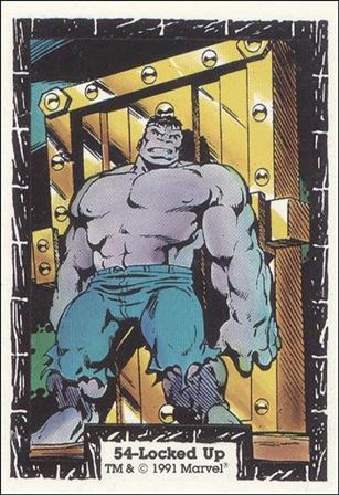 Incredible Hulk (Base Set) card 54 Locked Up