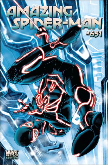 Amazing Spider-Man (1963) issue 651-B Mark Brooks 1:15 "Tron" Cover