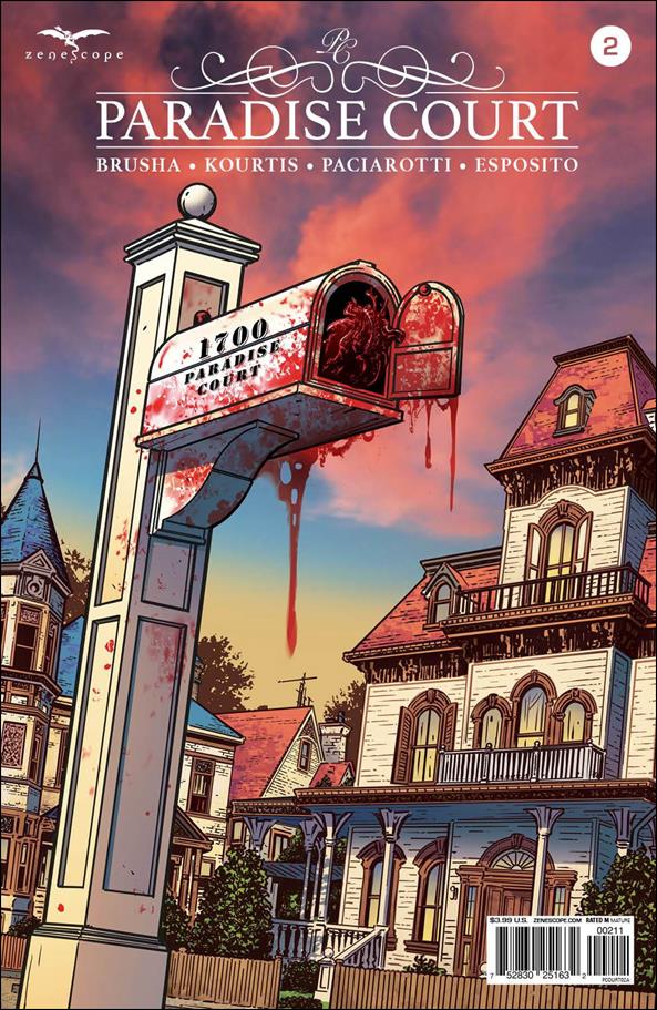 Paradise Court issue 2 David Lorenzo Riveiro Cover