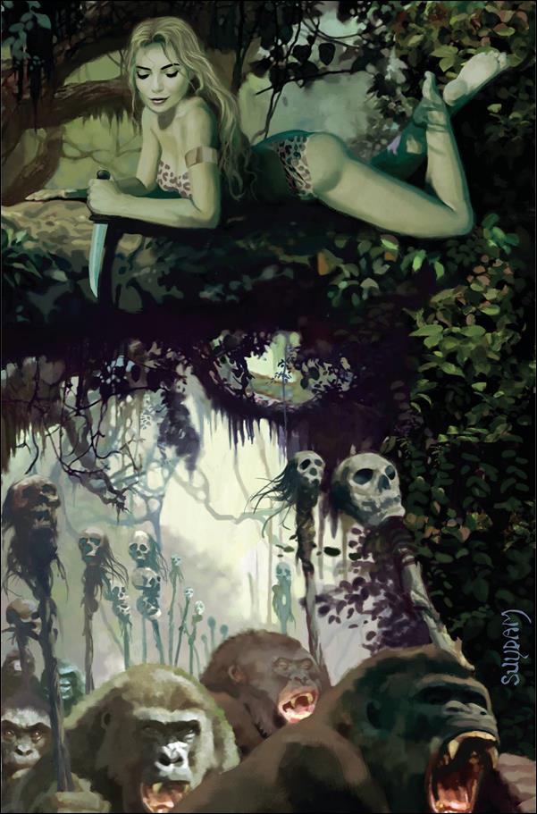 Sheena: Queen of the Jungle (2021) issue 7-P Arthur Suydam Virgin Cover