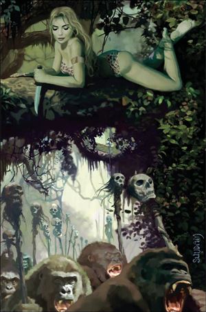 Sheena: Queen of the Jungle (2021) issue 7-P Arthur Suydam Virgin Cover
