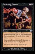 Magic the Gathering: Torment (Base Set) card 83 Sickening Dreams