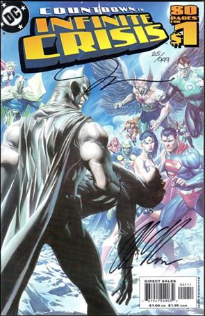 DC Countdown issue 1-F DF (Signed by Alex Ross & Jim Lee) 1/999