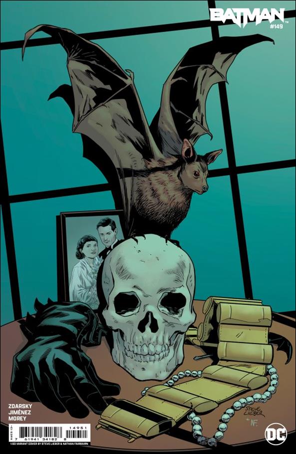 Batman (2016) issue 149-E Steve Lieber Cardstock 1:50 Cover