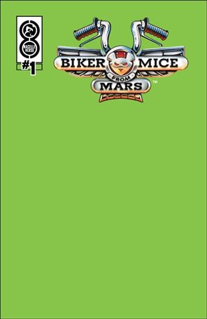 Biker Mice from Mars (2025) issue 1-D Green Blank Sketch Cover