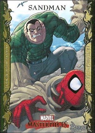 2007 Marvel Masterpieces (Parallel Gold Border Base Set) card 71 Sandman