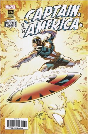 Captain America (1968) issue 696-B Ron Lim Phoenix Cover