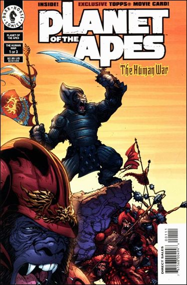 Planet of the Apes (2001/06) issue 1 J. Scott Campbell Cover