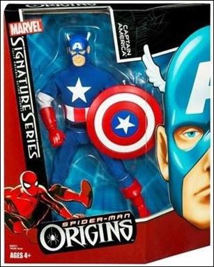 Spider-Man: Origins Signature Series figure 7-- Captain America
