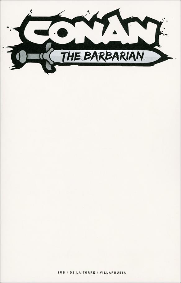 Conan the Barbarian (2023) issue 1-H Blank/Sketch Cover