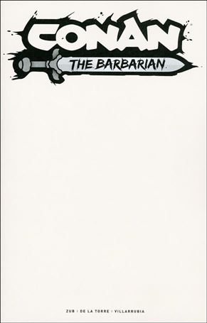 Conan the Barbarian (2023) issue 1-H Blank/Sketch Cover