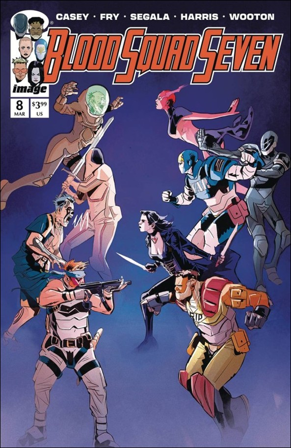 Blood Squad Seven issue 8 Paul Fry Cover