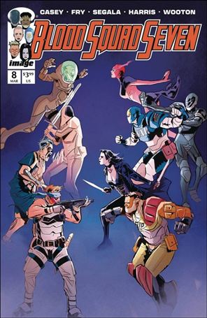 Blood Squad Seven issue 8 Paul Fry Cover