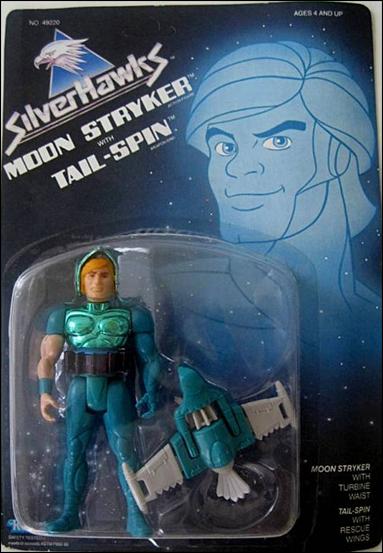 Silverhawks figure 16 Moon Stryker with Tail Spin