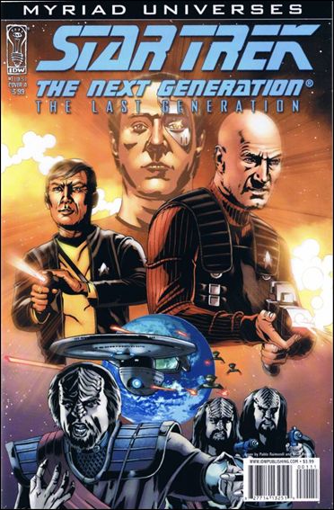 Star Trek: The Next Generation: The Last Generation issue 1 Pablo Raimondi Cover
