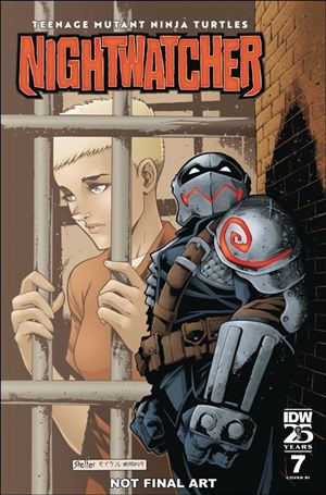 Teenage Mutant Ninja Turtles: Nightwatcher issue 7-C Michael Shelfer 1:10 Cover