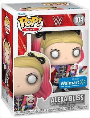 POP! WWE figure 104 Alexa Bliss Walmart Exclusive