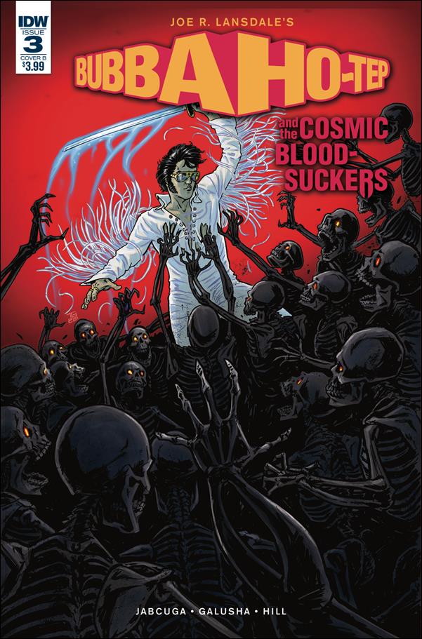 Bubba Ho-Tep and the Cosmic Blood-Suckers issue 3-B Tadd Galusha Cover
