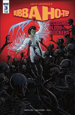 Bubba Ho-Tep and the Cosmic Blood-Suckers issue 3-B Tadd Galusha Cover