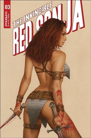Invincible Red Sonja issue 3-C Celina Cover