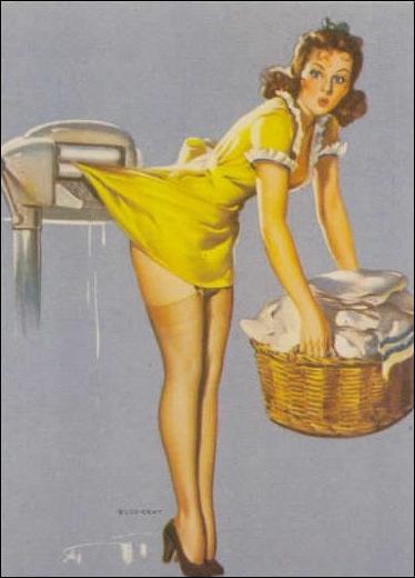 Elvgren's Calendar Pinups 2 (Base Set) card 8 Belle Ringer