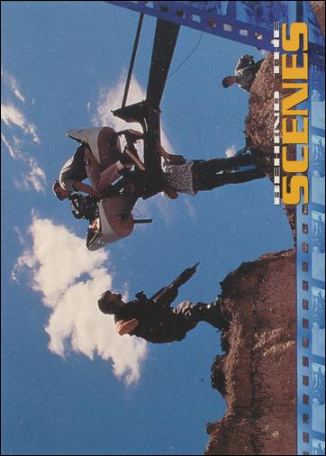 Starship Troopers: Series 1 (Base Set) card 56 Behind the Scenes: Getting In Close