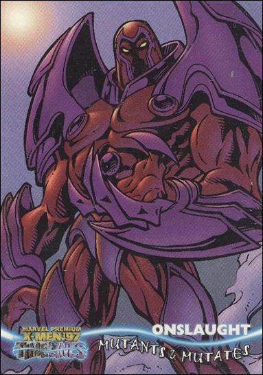 X-Men: Timelines (Base Set) card 35 Onslaught