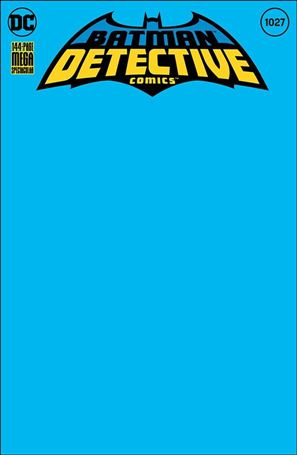 Detective Comics (1937) issue 1027-L Blue Blank/Sketch Cover