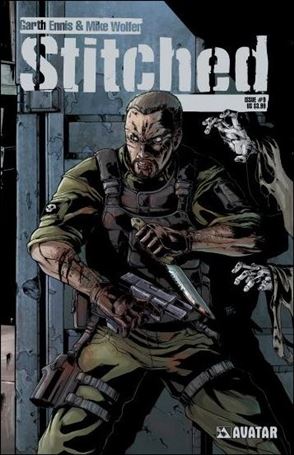 Stitched issue 9-B Wraparound Cover