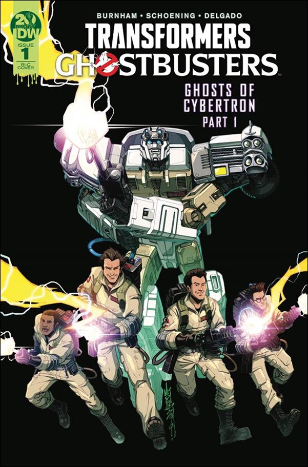 Transformers/Ghostbusters issue 1-E Alex Milne 1:50 Cover