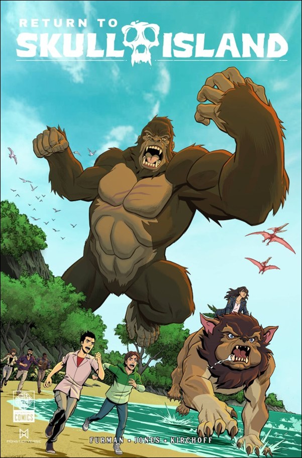Return to Skull Island issue 1-B Chris Jones Cover