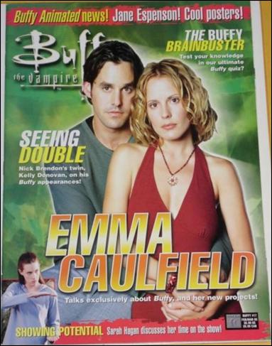 Buffy the Vampire Slayer Magazine issue 17-B Anya & Xander Cover