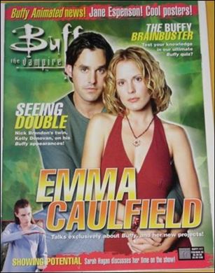 Buffy the Vampire Slayer Magazine issue 17-B Anya & Xander Cover