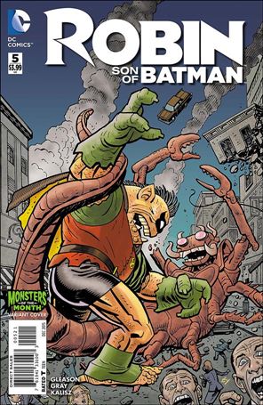 Robin: Son of Batman issue 5-B Ty Templeton Monsters of the Month Cover