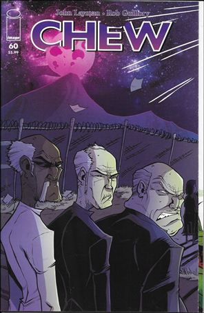 Chew issue 60-B Gatefold Wraparound Cover