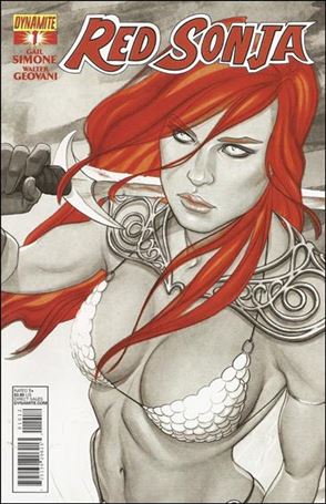Red Sonja (2013) issue 1-O Jenny Frison 2nd Printing Cover