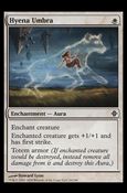 Magic the Gathering: Rise of the Eldrazi (Base Set) card 26 Hyena Umbra