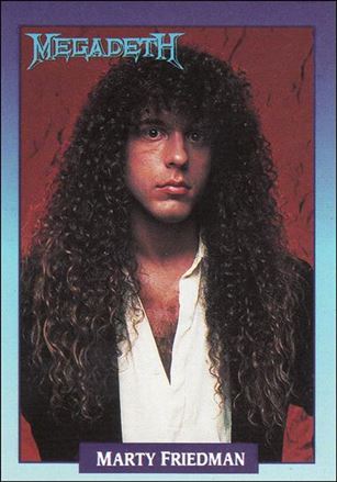 Rock Cards (Base Set) card 259 Marty Friedman