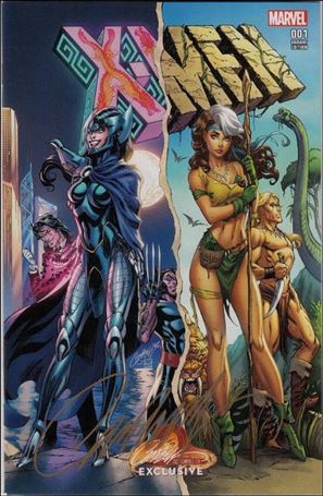 Astonishing X-Men (2017) issue 1-P jscottcampbell.com Retro Costumes Signed Cover