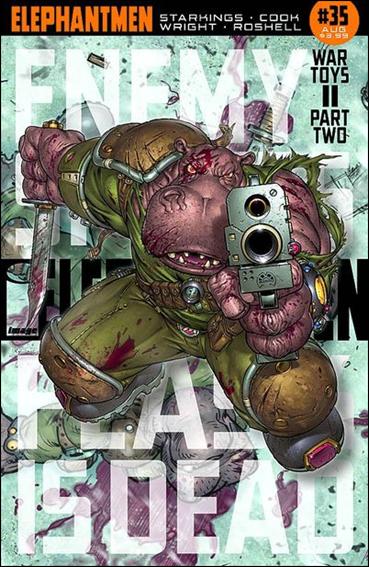 Elephantmen issue 35 Flip cover by Steve White