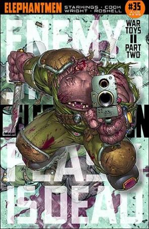 Elephantmen issue 35 Flip cover by Steve White
