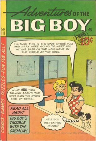 Adventures of the Big Boy issue 111-B West Coast Cover