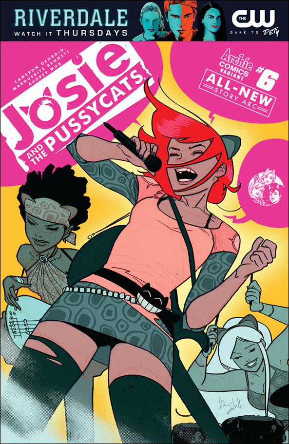 Josie and the Pussycats  issue 6-C Ben Caldwell Cover